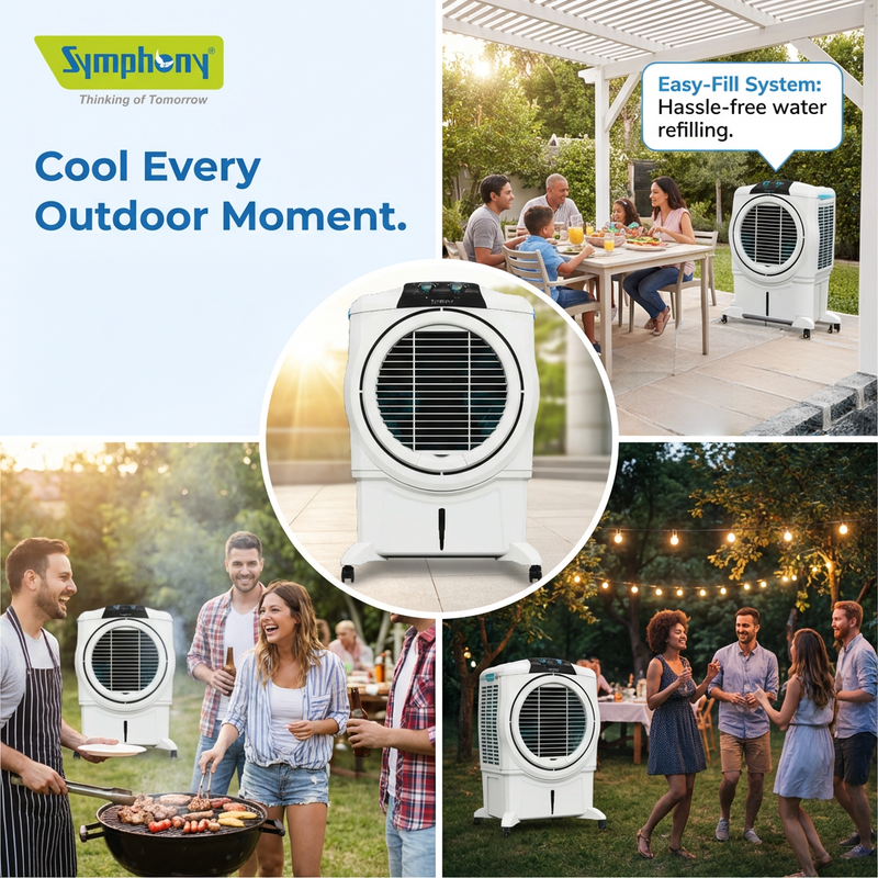 Sumo 75 XL | Desert Air Cooler | CFD Technology | Leg Set