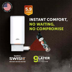 SWISH Hairfall Control Instant Geyser, 5.9 Litres