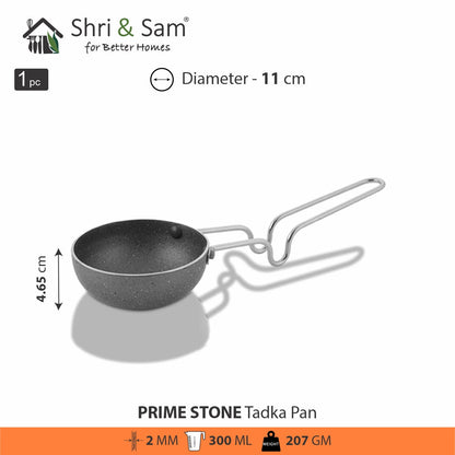 Aluminium Non-Stick Tadka Pan Primestone