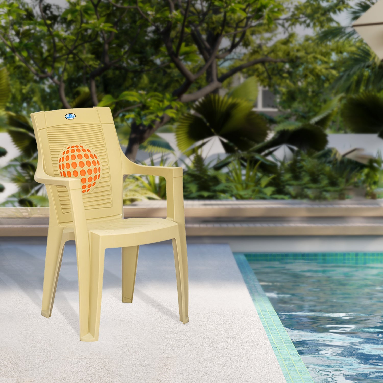 Nilkamal Globe Plastic Arm Chair