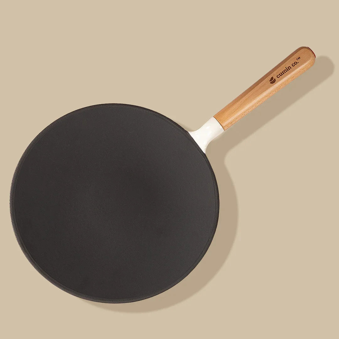 No. 10 Enamel Cast Iron Roti Tawa (26cm)