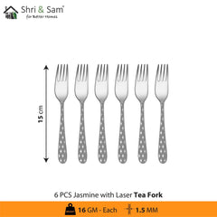 Stainless Steel Cutlery with Laser 2 Jasmine