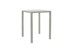 Denver Outdoor Bar Sets 2 Chairs and 1 Table Patio Bar Set (Pearl White)