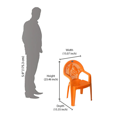 Nilkamal Toy CHR5015 Plastic Kids Arm Chair