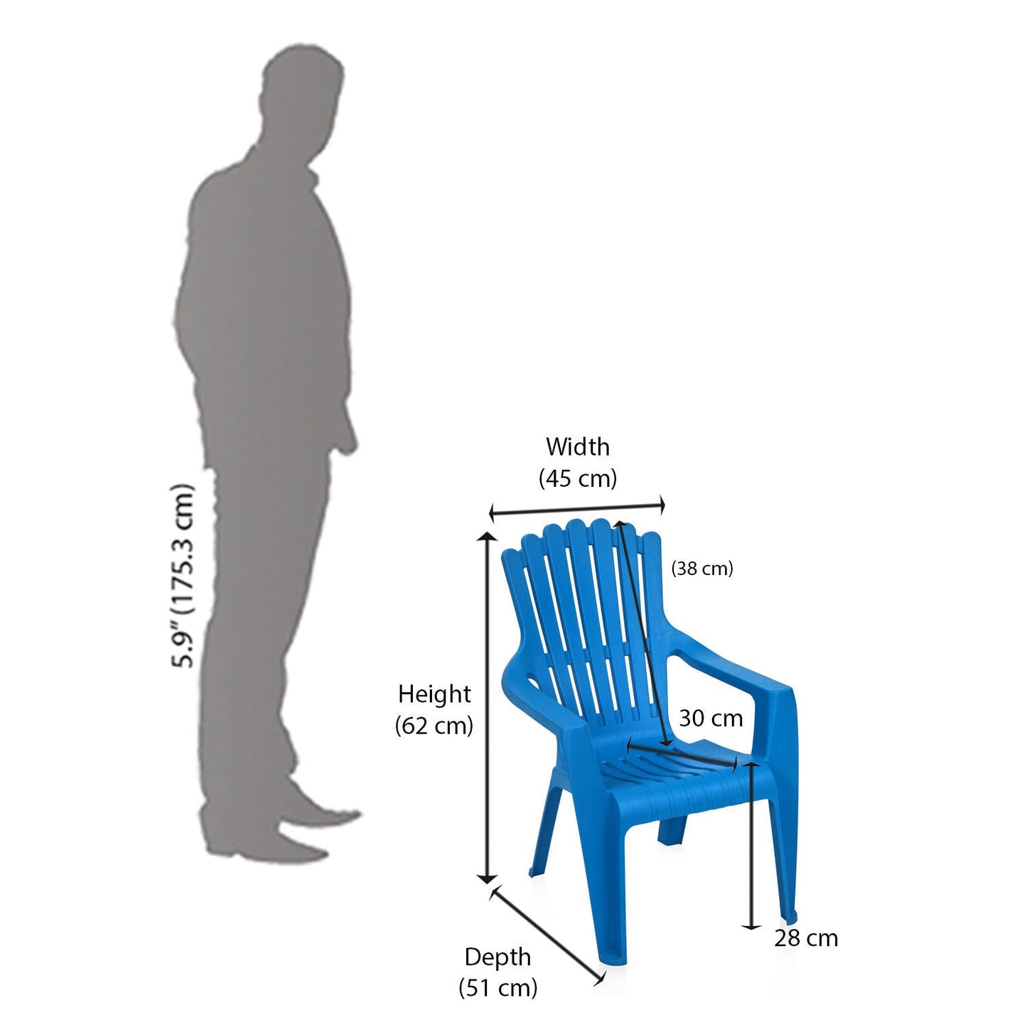 Nilkamal TOYCHR5026 Plastic Kids Arm Chair