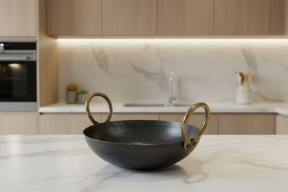 Pure Iron Kadai (10" Inches)