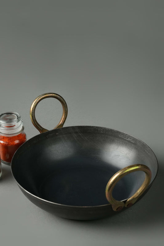 Pure Iron Kadai (10" Inches)