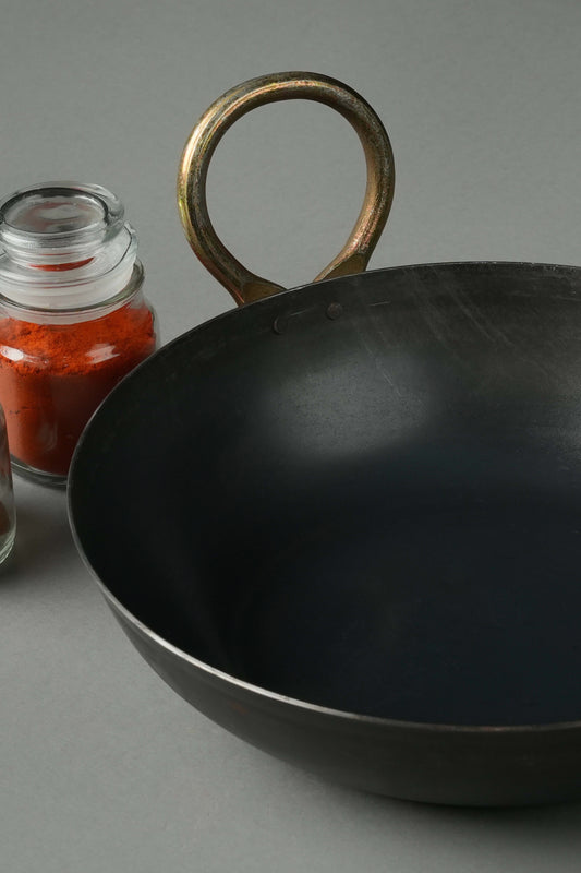 Pure Iron Kadai (10" Inches)