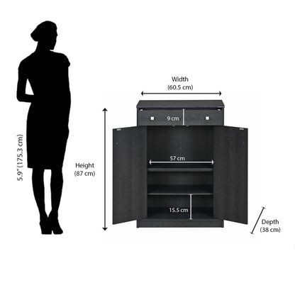 Nilkamal Tuskar Shoe Cabinet