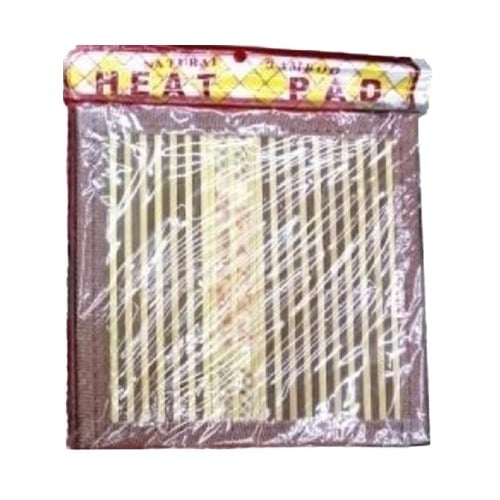 Losa 2 Pieces Summer Utility Cooling Pad for Rabbits Hamsters Natural Bamboo Sleeping Mat