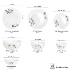 Terrana Collection Dinner Set - BLUSH