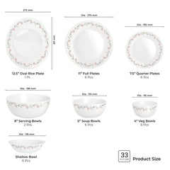 Terrana Collection Dinner Set - FIORA