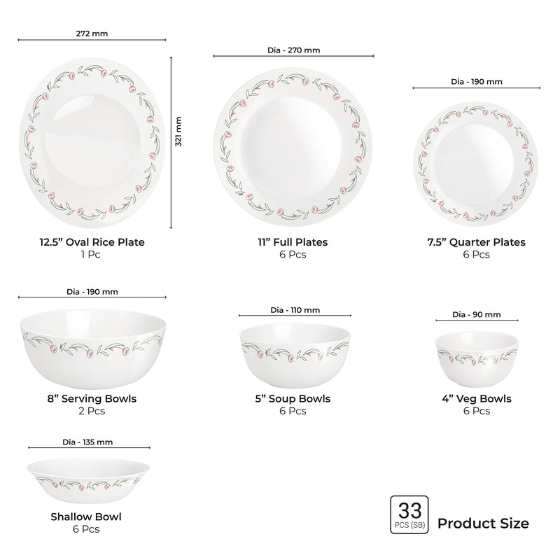Terrana Collection Dinner Set - FIORA