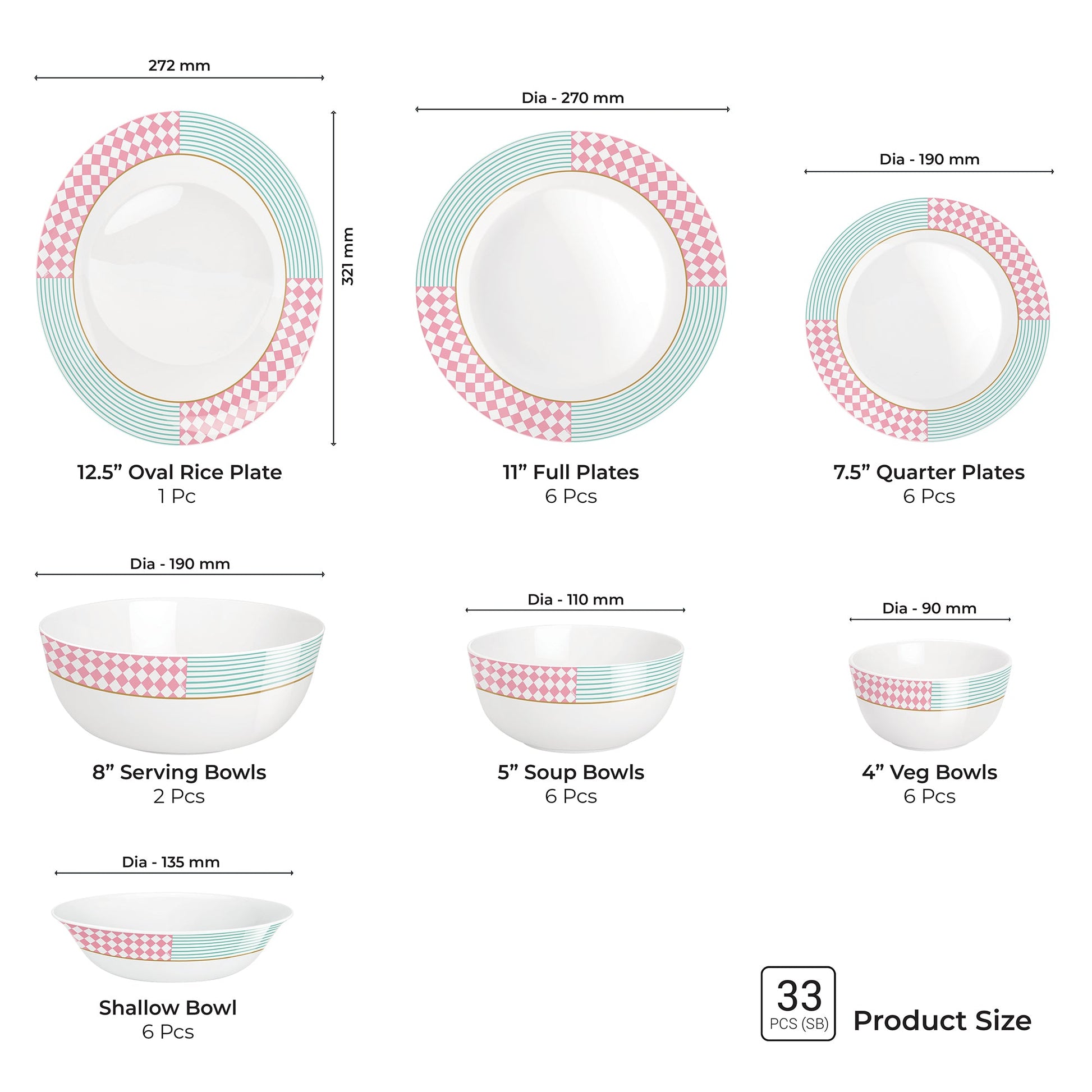 Terrana Collection Dinner Set - FRESCO