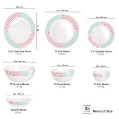 Terrana Collection Dinner Set - FRESCO