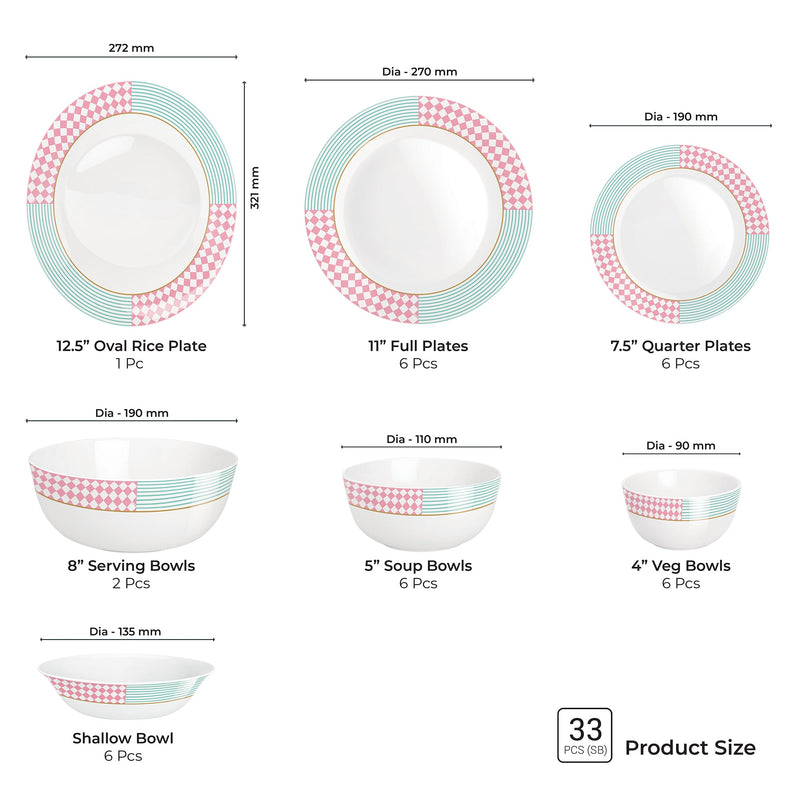 Terrana Collection Dinner Set - FRESCO