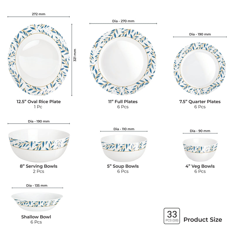 Terrana Collection Dinner Set - HELENA