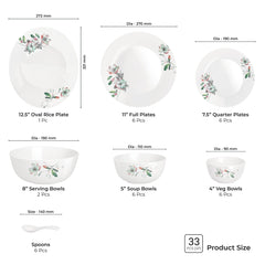 Terrana Collection Dinner Set - BLUSH