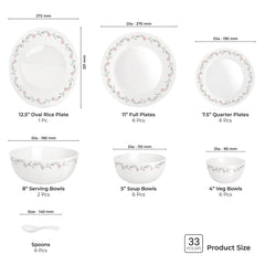 Terrana Collection Dinner Set - FIORA