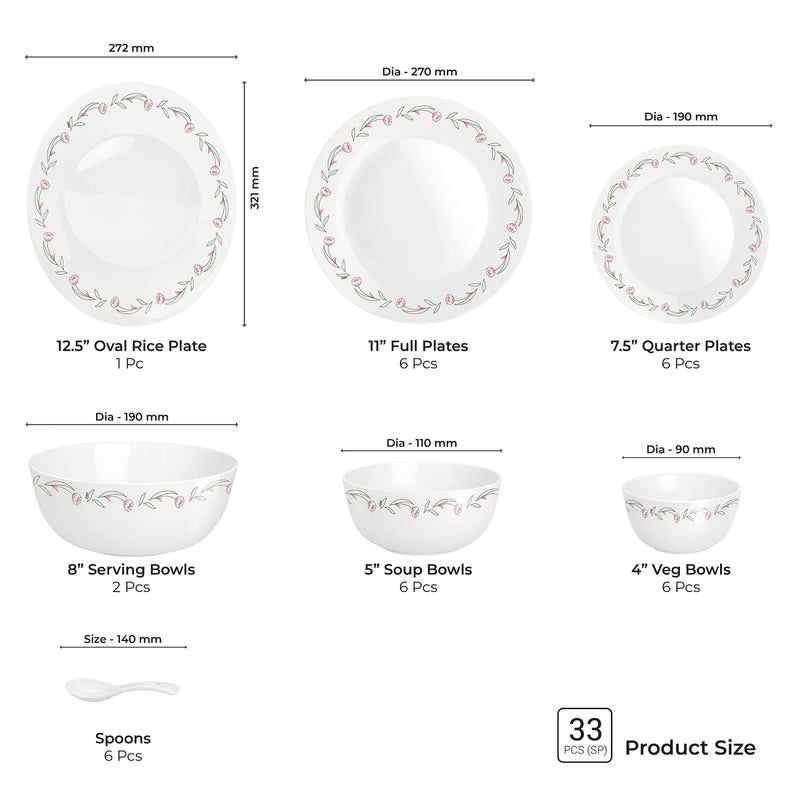 Terrana Collection Dinner Set - FIORA