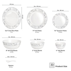 Terrana Collection Dinner Set - HAZEL