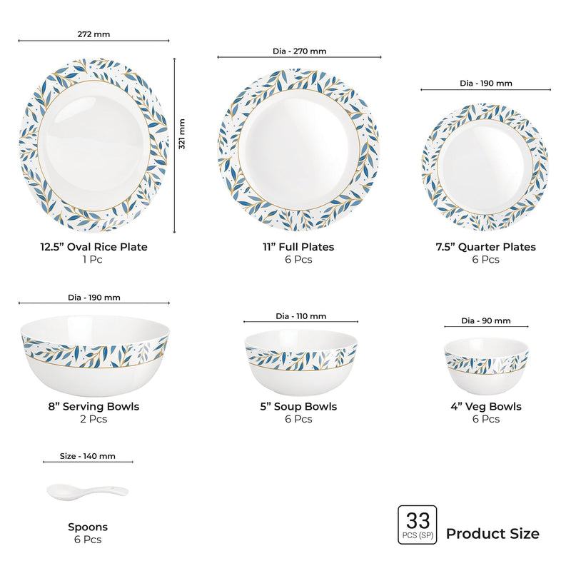 Terrana Collection Dinner Set - HELENA