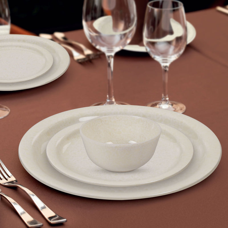 Lissome Dinner Set - Terrosoivory (Melamine)