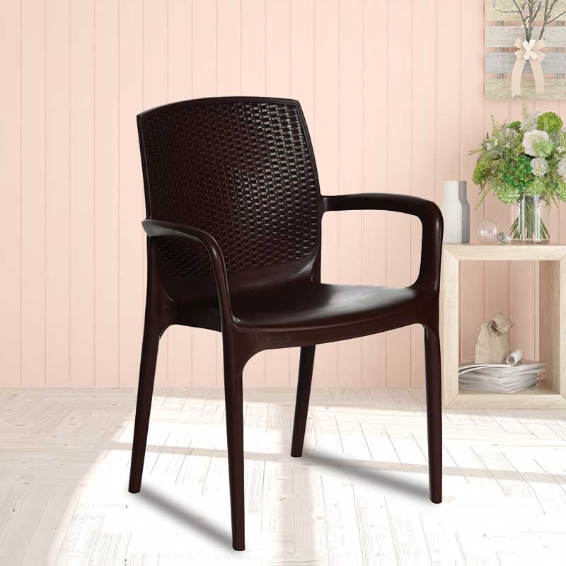Supreme Texas Plastic With-Arm Chair
