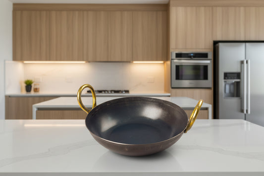Pure Iron Kadai (10" Inches)