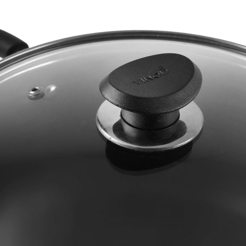 Vinod Hard Anodised Sauce Pot with Lid
