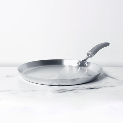 Meyer Trivantage Stainless Steel Triply Cookware Flat Tawa, 28cm