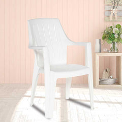 Supreme Turbo Super Plastic With-Arm Chair