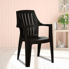 Supreme Turbo Super Plastic With-Arm Chair