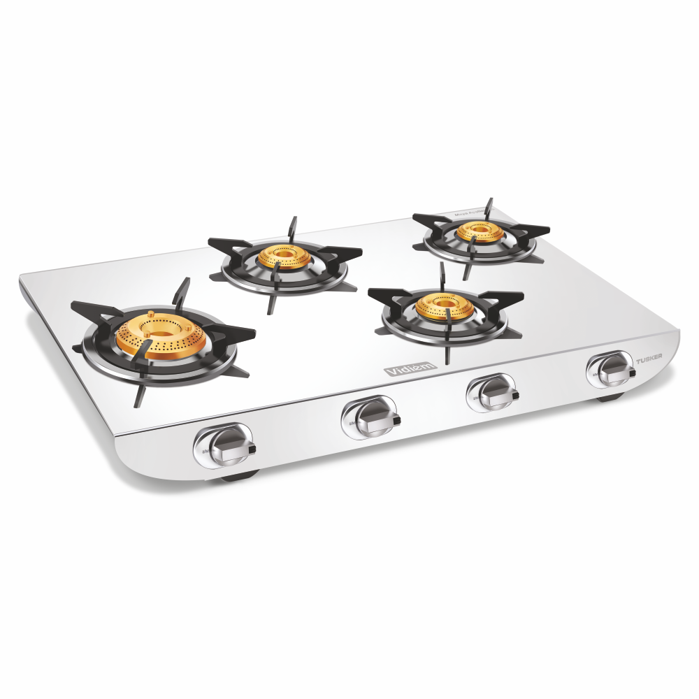 TUSKER 4Burner ZZ Gas Stove vidiem