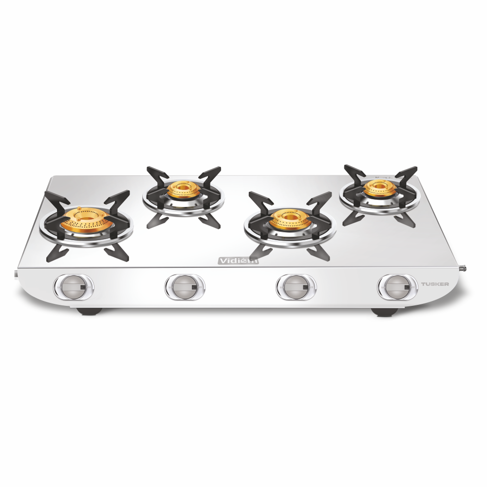 TUSKER 4Burner ZZ Gas Stove vidiem