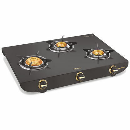 VIDIEM TUSKER GOLD 3Burner Gas Stove