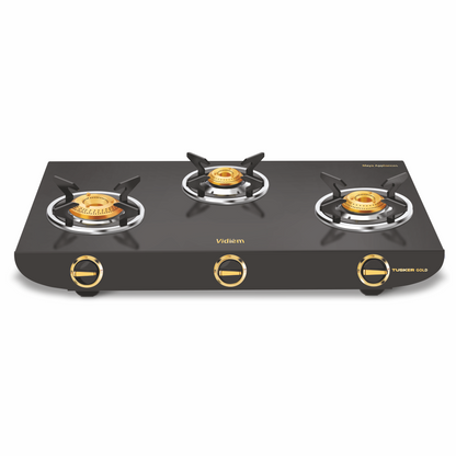 VIDIEM TUSKER GOLD 3Burner Gas Stove