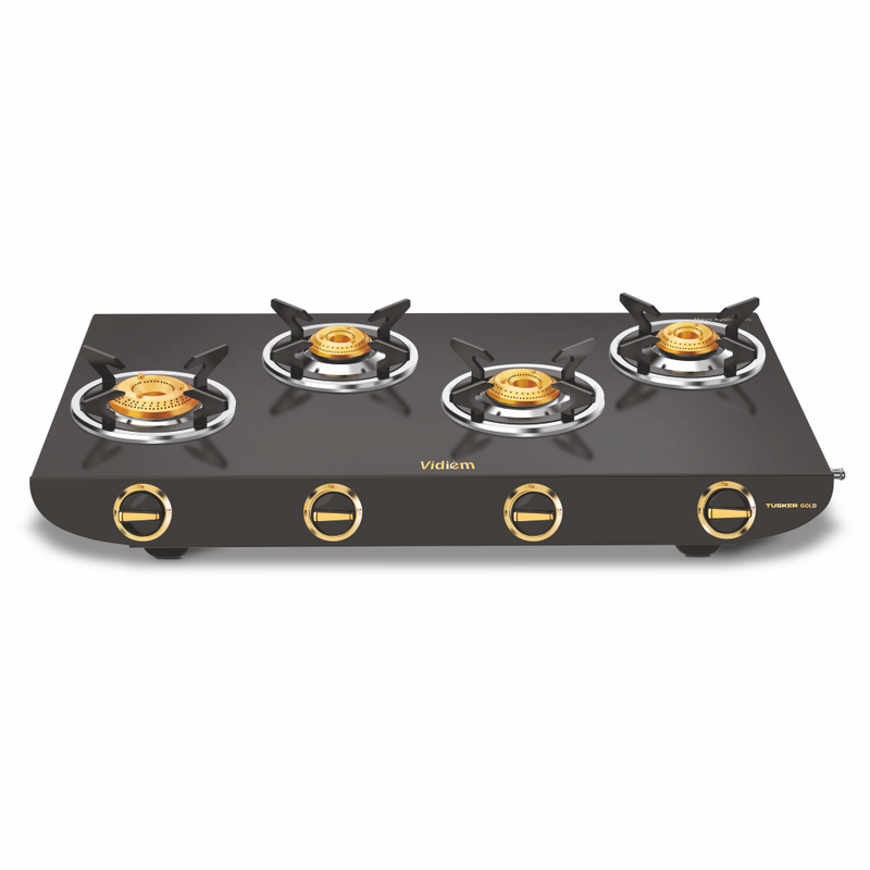 TUSKER GOLD 4Burner ZZ Gas Stove vidiem