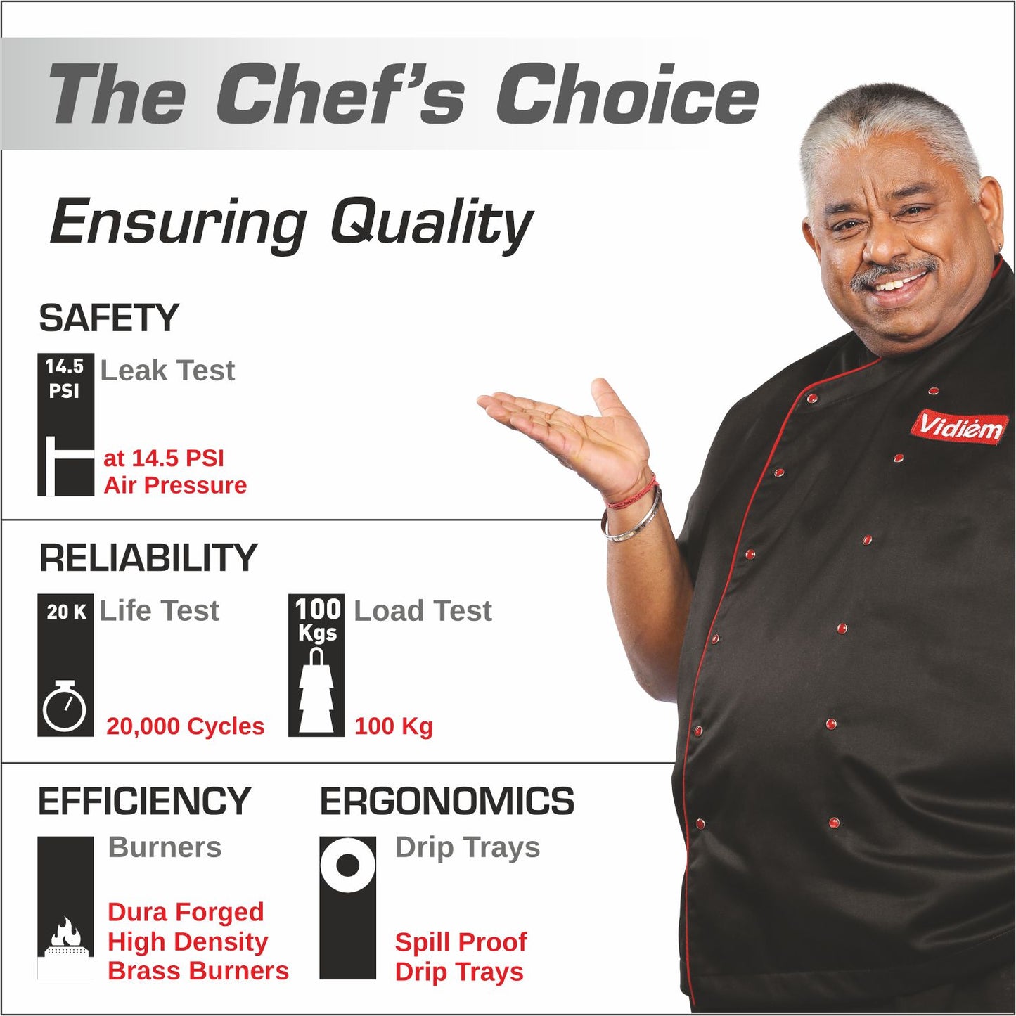 TUSKER GOLD VIDIEM 2Burner Gas Stove