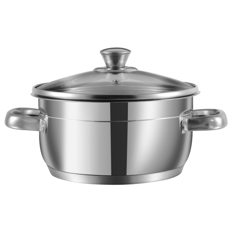 Vinod Stainless Steel Two Tone Saucepot with Lid