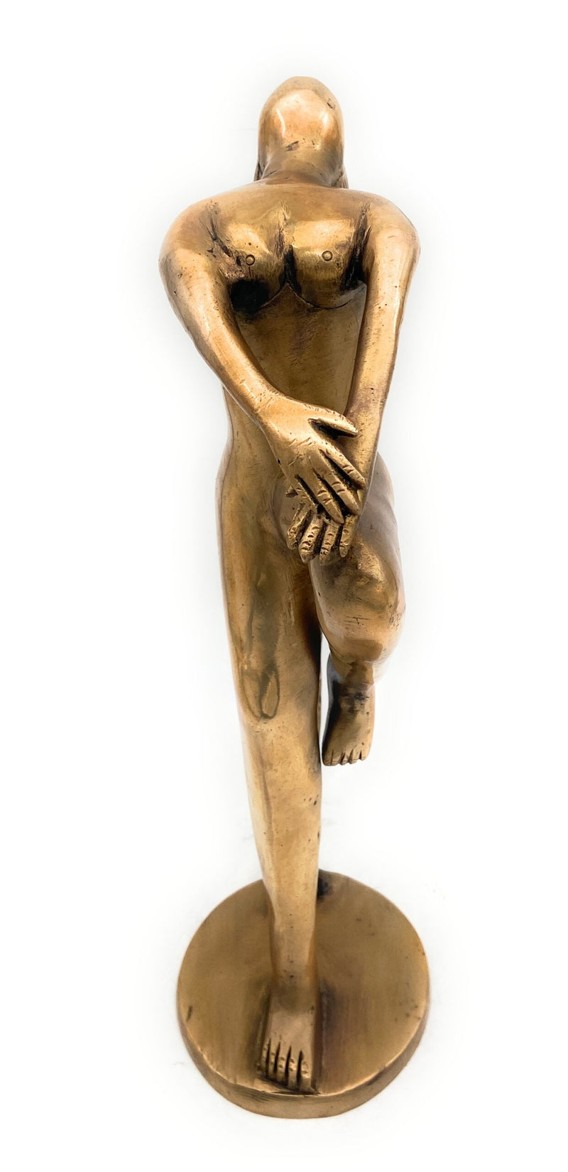 Bhunes Brass Modern Art | Arts | Brass Awards | Brass Trophy | Brass Lady | Home Decor| Decoratives,Gold, 14.5 Inch, 1 Piece