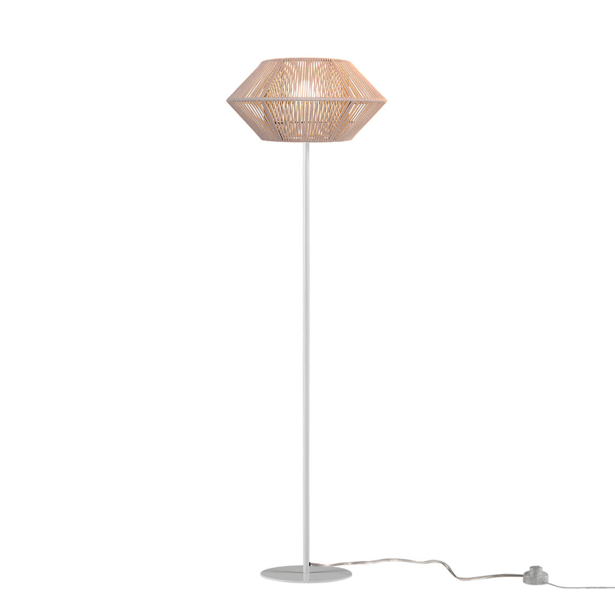 Alain Outdoor Rope Floor Lamp