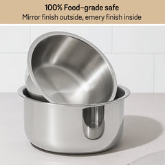 Meyer Trivantage 18cm Tri-Ply Stainless Steel Tope With Lid
