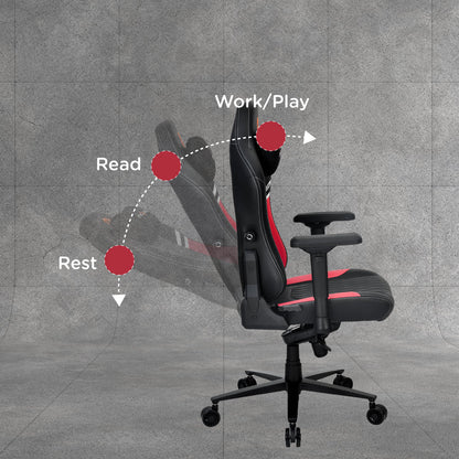 Nilkamal Fyrebird Vaden Gaming Chair (Black / Red)