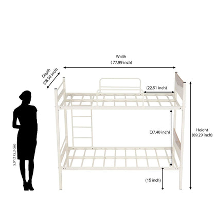 Nilkamal Urbenia Bunk Bed (White)