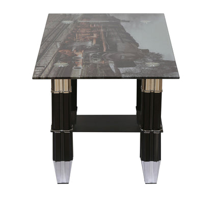 Nilkamal Valencia Center Table (Black)
