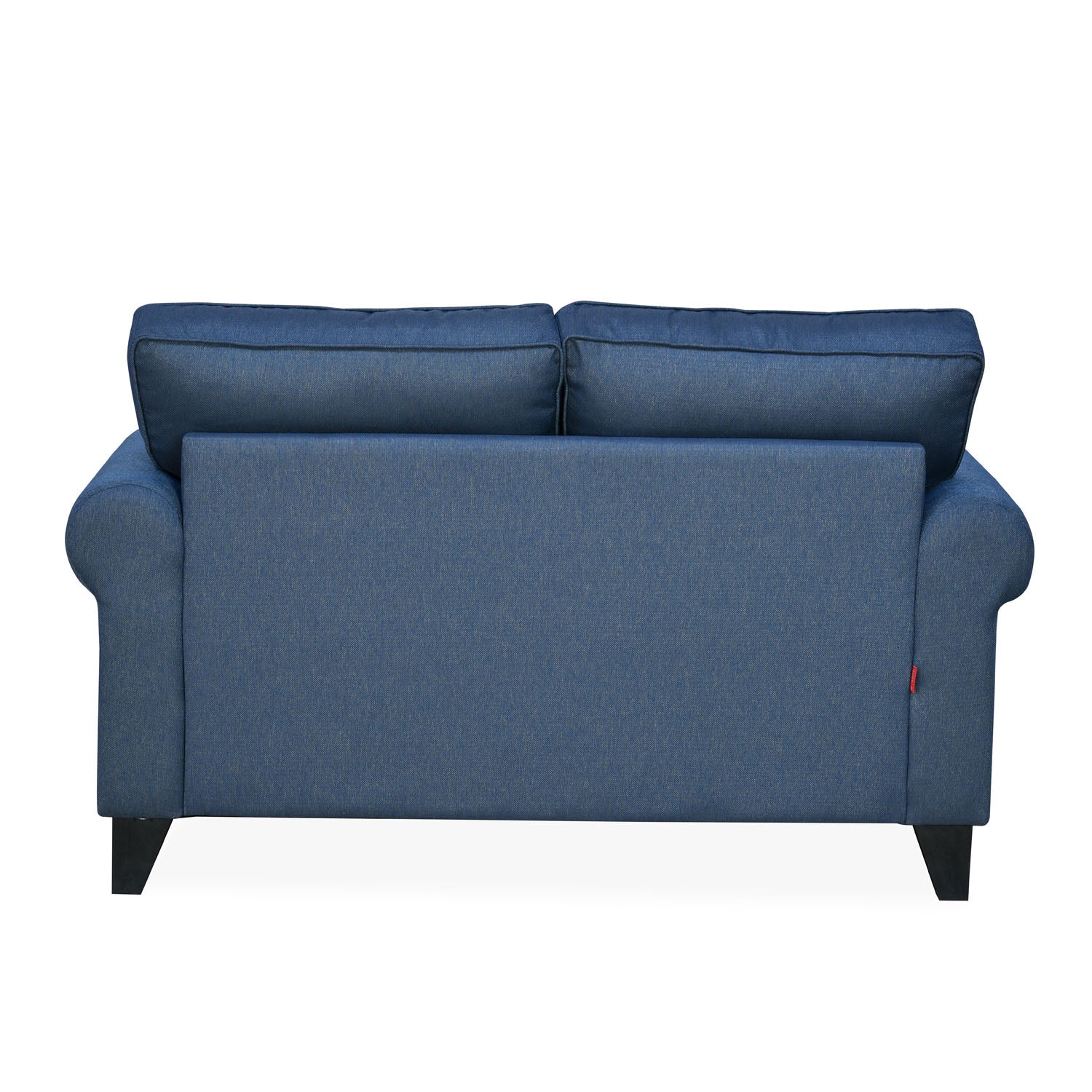 Nilkamal Velma Fabric 2 Seater Sofa with Cushion (Blue)