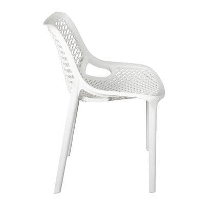 Nilkamal Vento Chair (Milky White)
