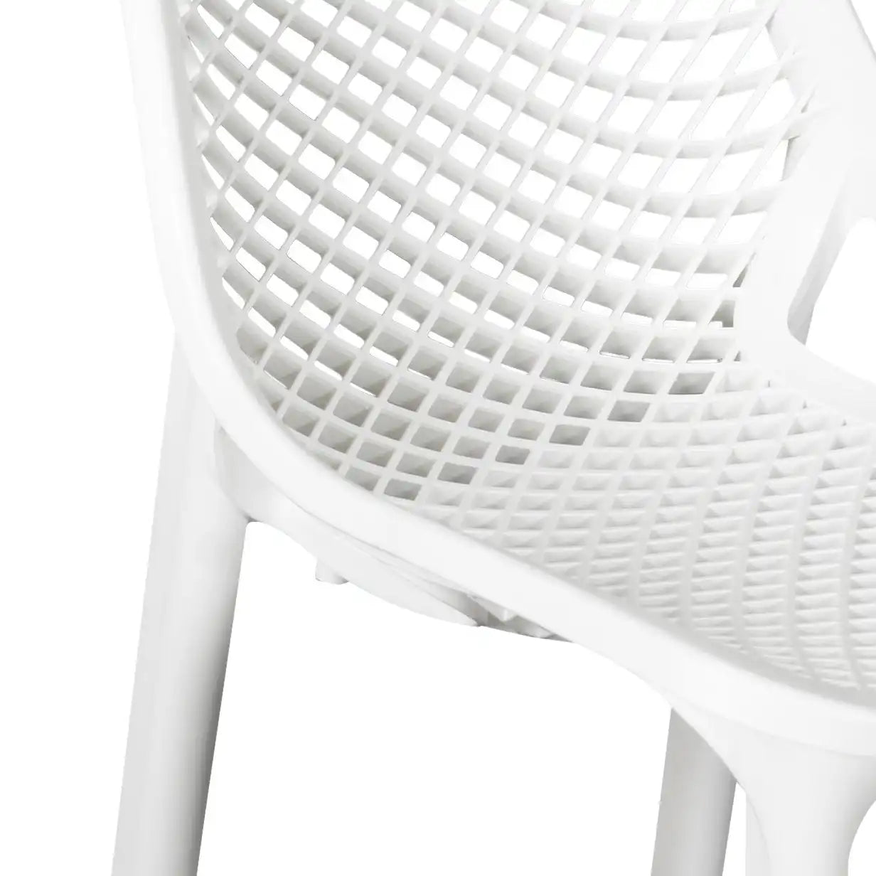 Nilkamal Vento Chair (Milky White)