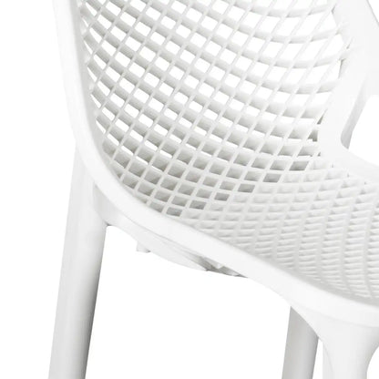 Nilkamal Vento Chair (Milky White)